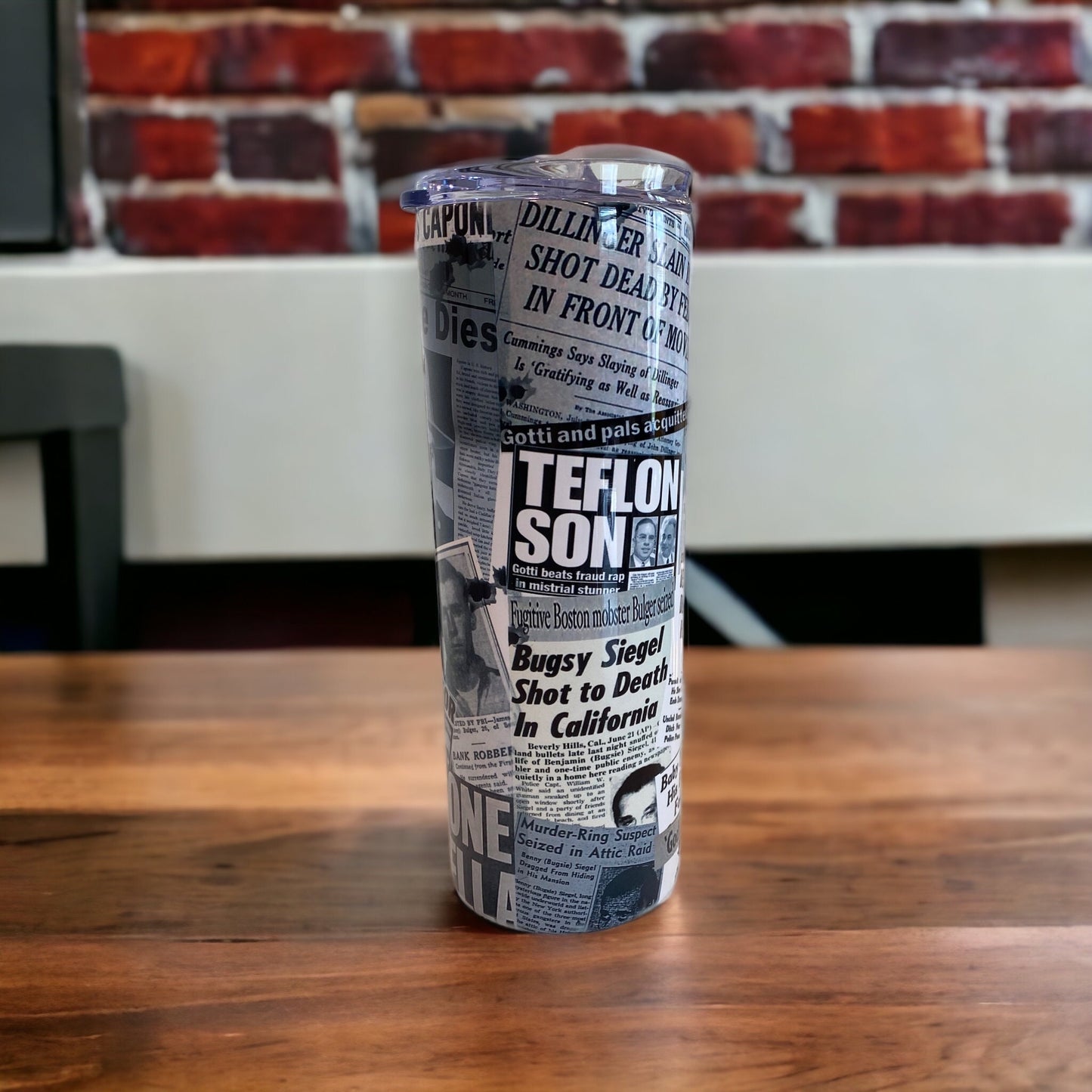 Mob Boss Mafia Tumbler