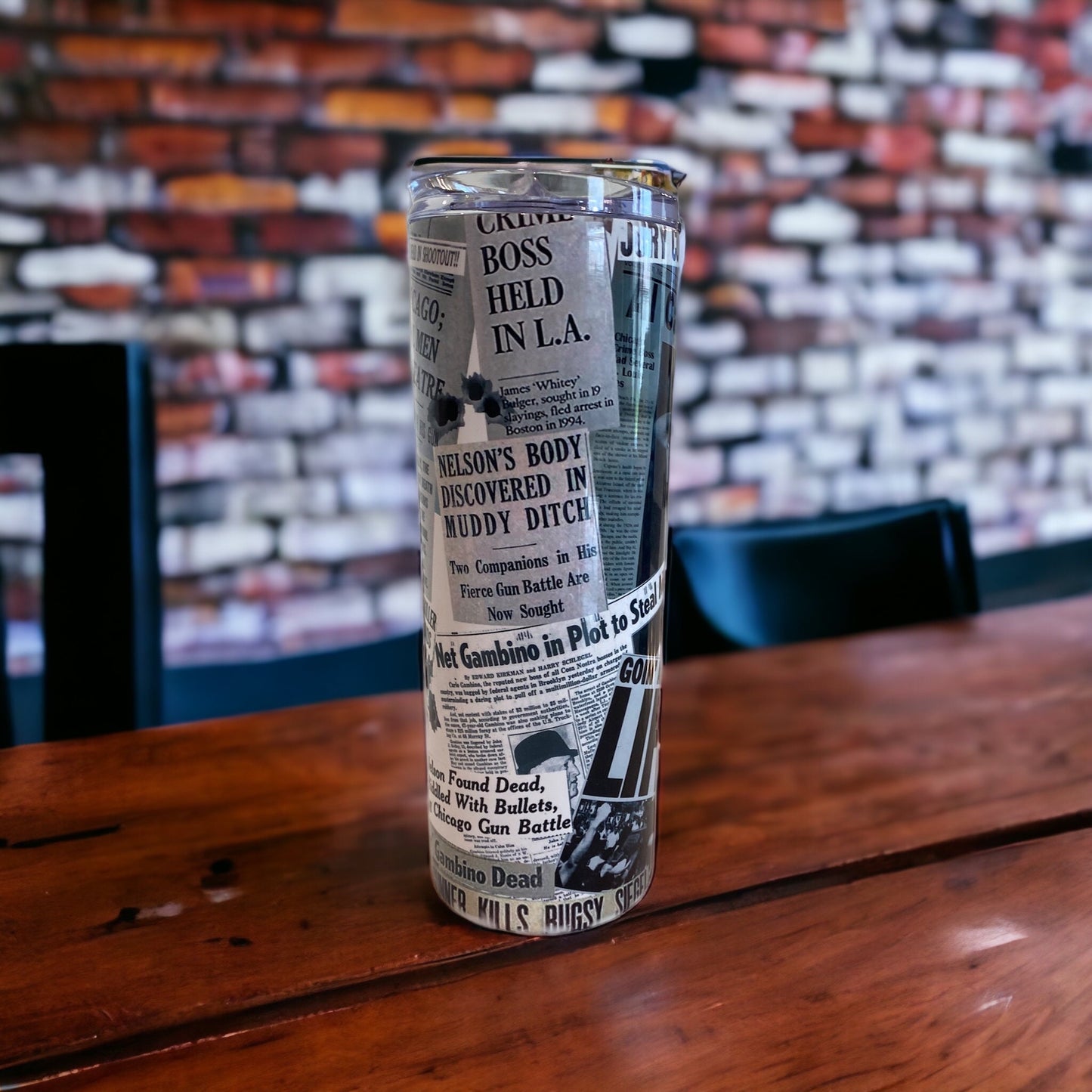 Mob Boss Mafia Tumbler