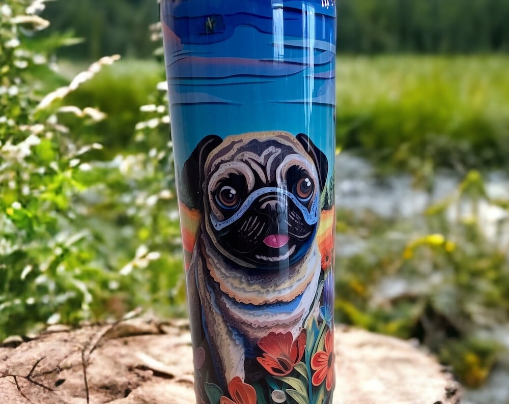 Pug Tumbler